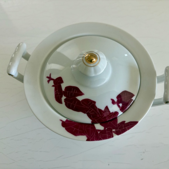 Rare Vintage Japanese Maple Hand Painted Koran China Tea Set - Picture 9 of 15